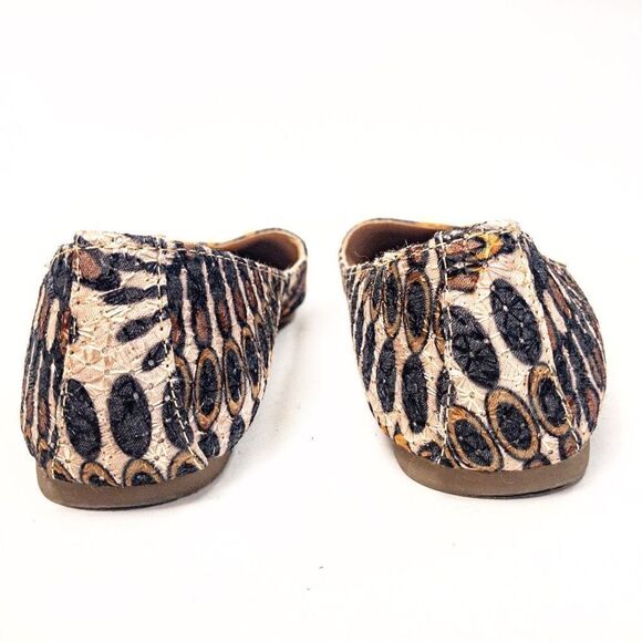 Zigi Soho Sprite Fabric Flats Peacock Sz 6.5 - Picture 6 of 9